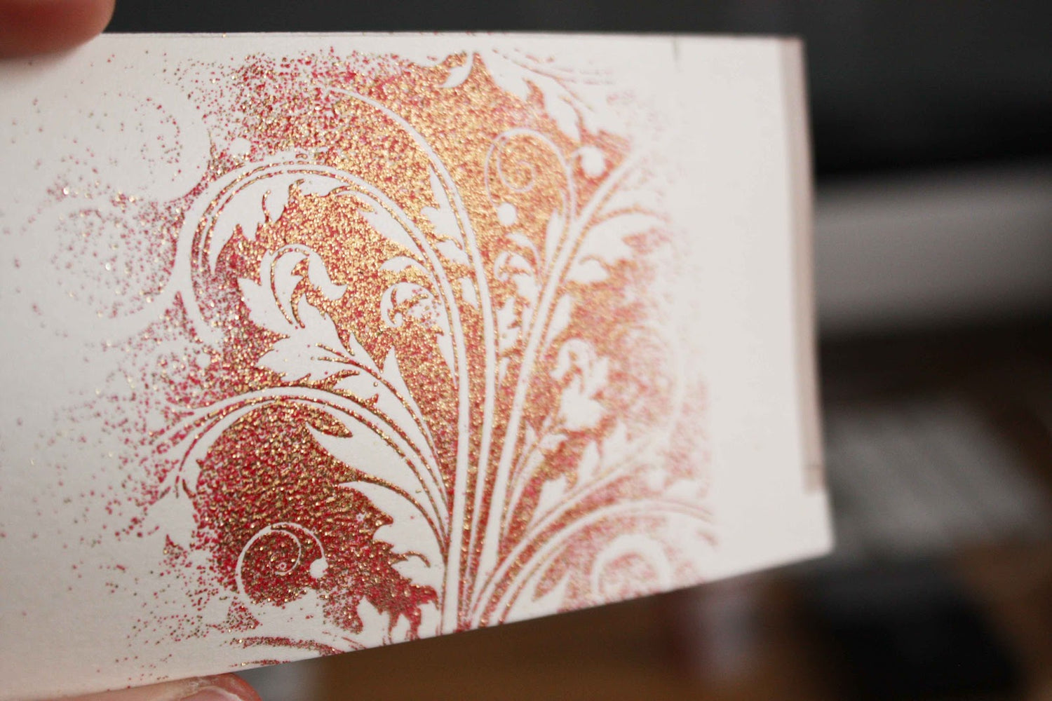 Sunset Orange Embossing Powder / Polvo de Embossing Naranja Descontinuado Wow!