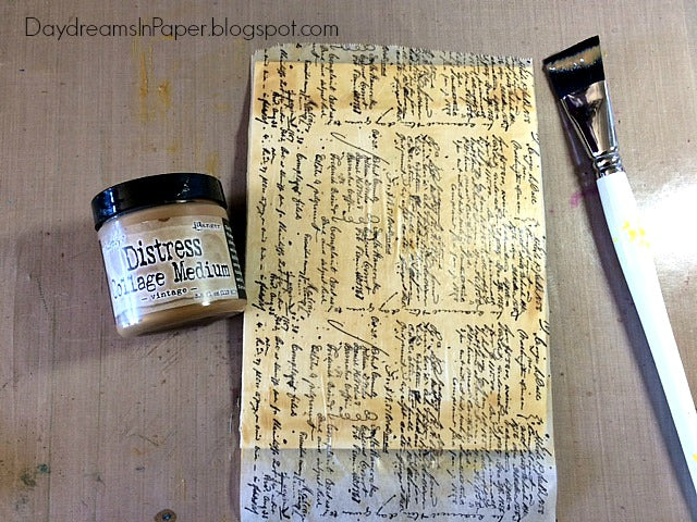 Tim Holtz Distress Collage Medium Vintage / Gel para Collage Antigüo Descontinuado Ranger