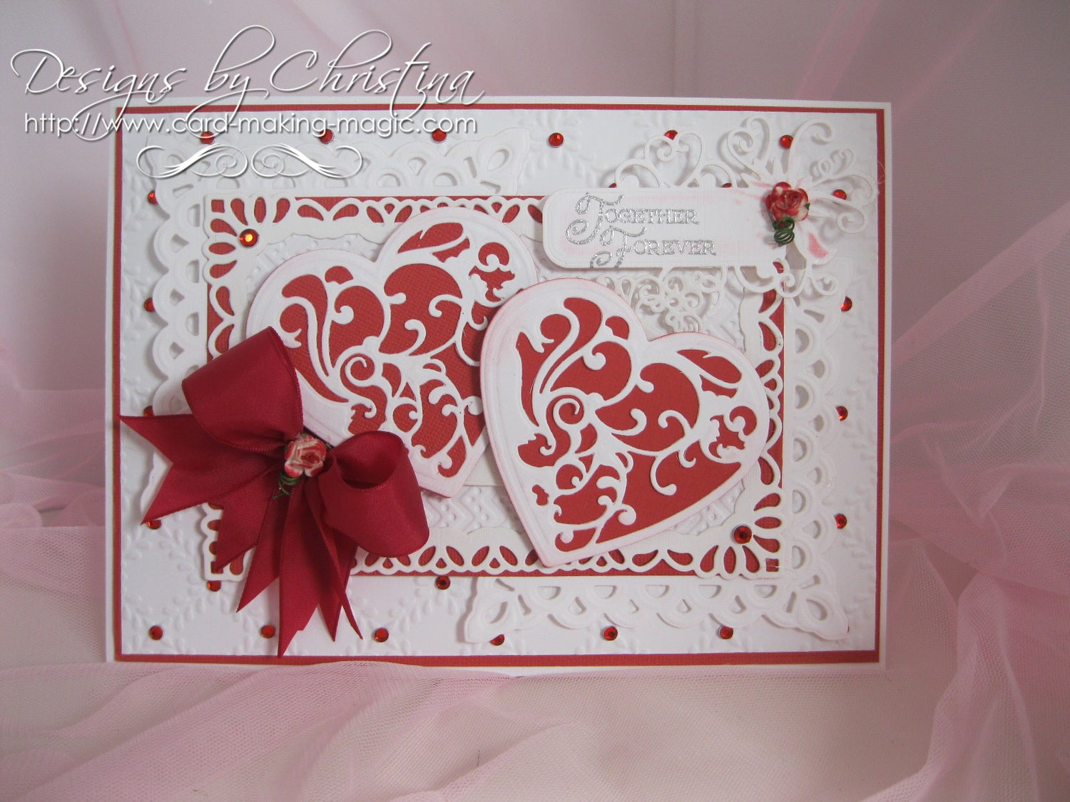 Shapeabilities Die D-Lites Vines Of Passion / Suaje de Corazón Descontinuado Spellbinders