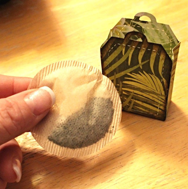 Tea Bag Box / Suaje de Corte Bolsita de Té Descontinuado Sizzix