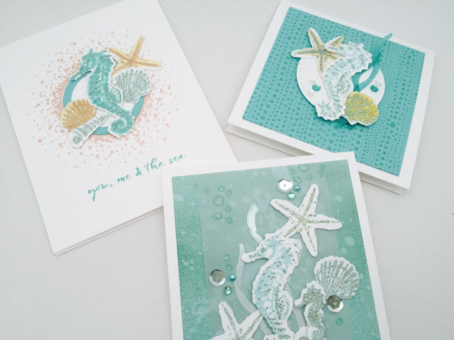 Under The Sea Embossing Powder / Polvo de Embossing Bajo el Mar Descontinuado Wow!