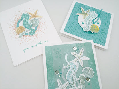 Under The Sea Embossing Powder / Polvo de Embossing Bajo el Mar Descontinuado Wow!