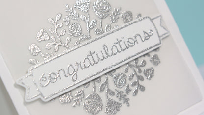 Zing Glitter Silver Embossing Powder / Polvos de Realce Plateado Brillante Descontinuado American Crafts