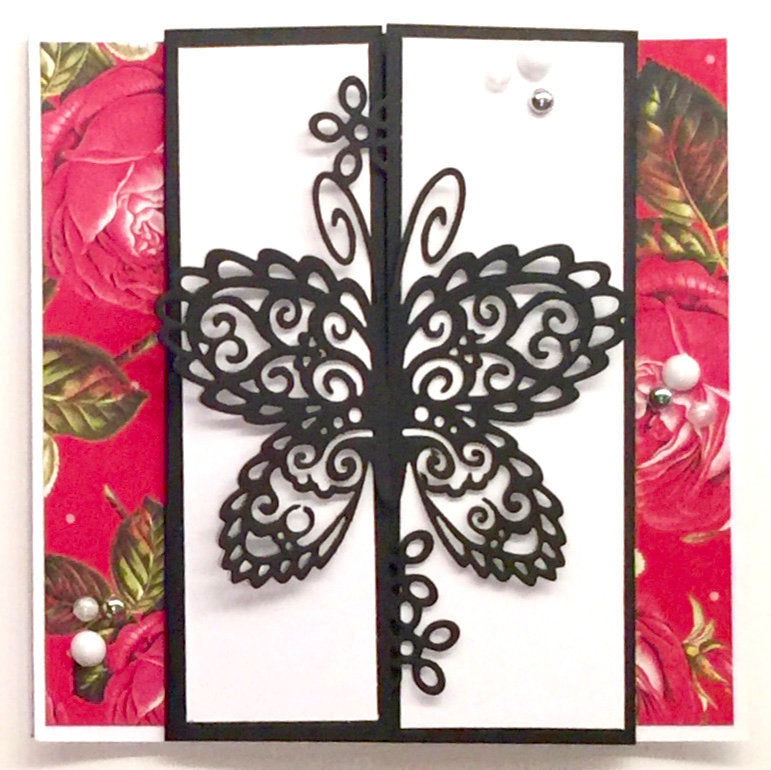 Lock-Itz Flutterby Dies / Suaje de Corte de Mariposa Descontinuado LDRS Creative
