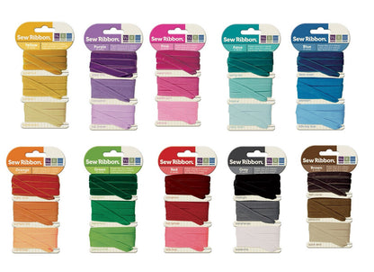 Paquete con 3 tipos de Listón de Colores / Sew Ribbon Descontinuado We R Memory Keepers