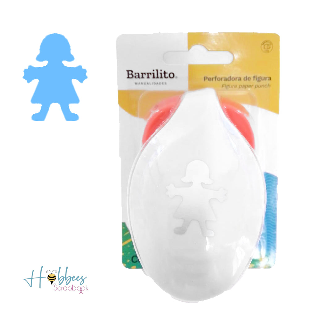Perforadora de Niña 2.54 cm Descontinuado Barrilito