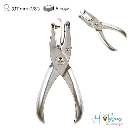 Perforadora de 1 Hoyito 3.17 mm Descontinuado Barrilito