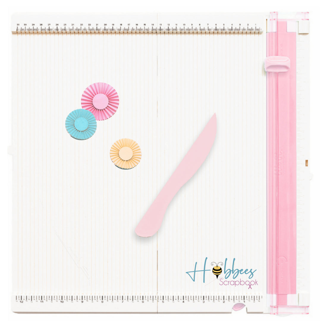 Pink Trim & Score Board / Tabla de Corte y Dobleces Rosa Cortadoras / Guillotinas We R Memory Keepers