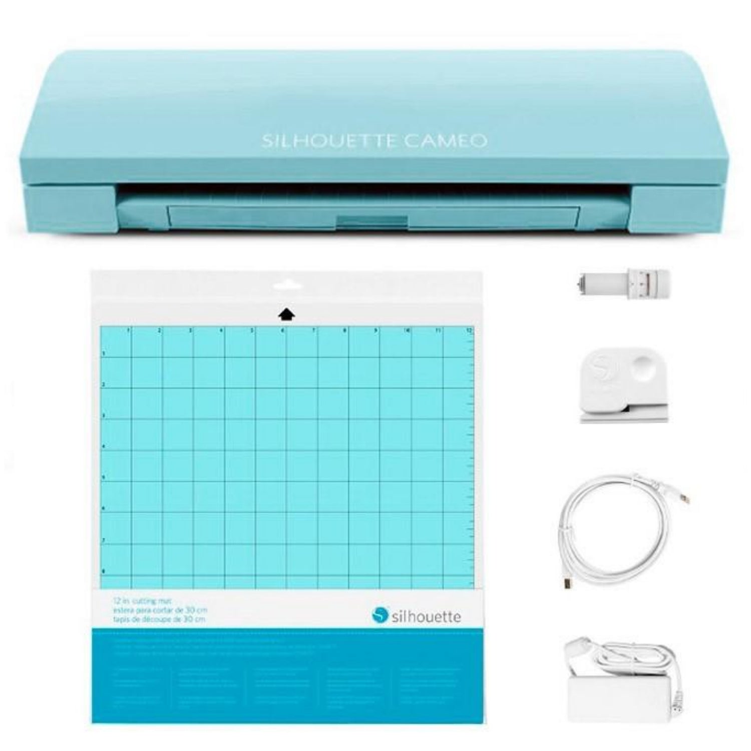 Silhouette Cameo 3 Electronic Cutter Light Blue / Plotter Cameo 3 Azul Claro Descontinuado Silhouette