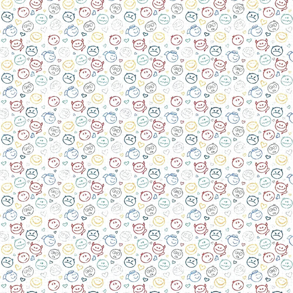 Back To School Paper Pad 12" / Block de Papel Regreso a la Escuela Papel Pink Paislee