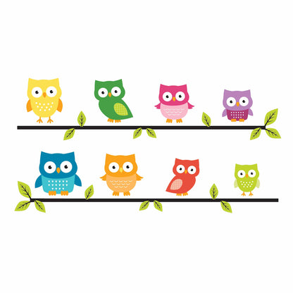Wall Decals Owls / Vinil Decorativo de Búhos Descontinuado American Crafts