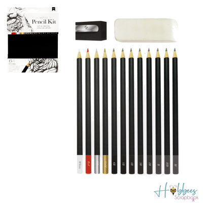 Drawing Set / Set de Dibujo 15 pz. Dibujo American Crafts