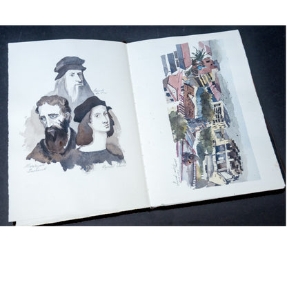 Paper Fashion Watercolor Paper Sketchbook / Libreta de Dibujo para Acuarela Descontinuado American Crafts