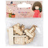 Kori Kumi II Wooden Shapes / 12 Figuritas de Madera Descontinuado Santoro