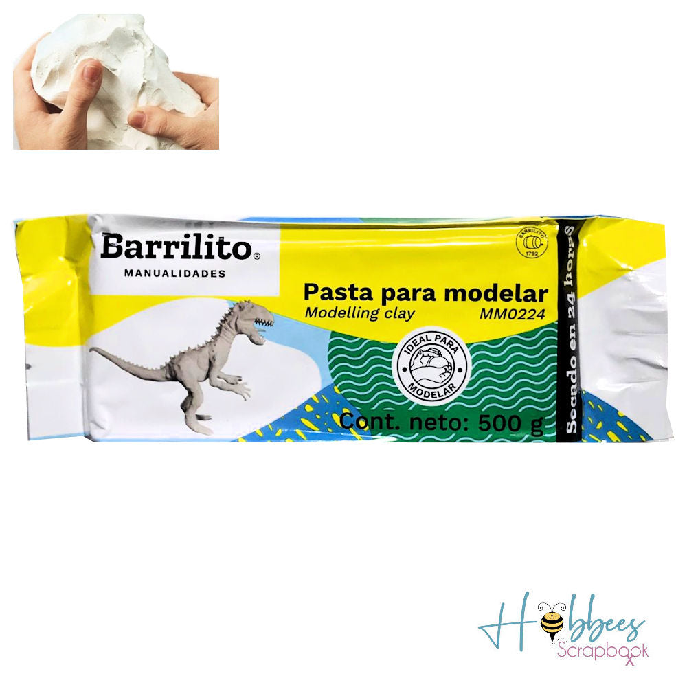 Pasta para Modelar Blanca Descontinuado Barrilito