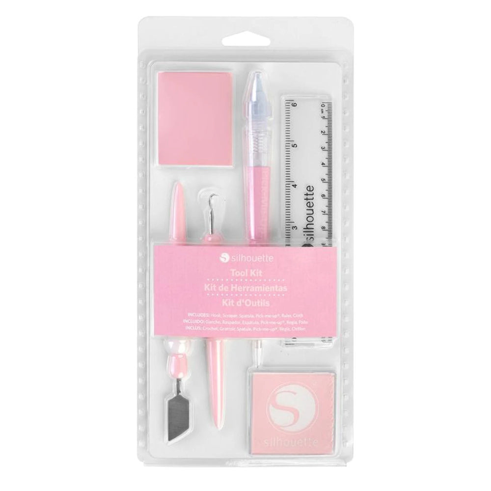 Pink Tool Kit / Kit de Herramientas Para Plotter Rosa Plotter Accesorios Silhouette