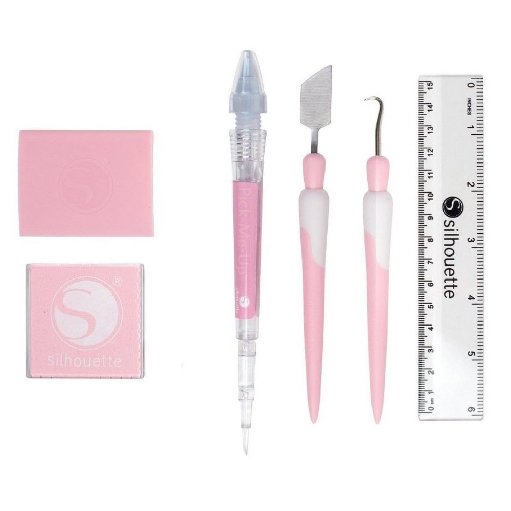 Pink Tool Kit / Kit de Herramientas Para Plotter Rosa Plotter Accesorios Silhouette