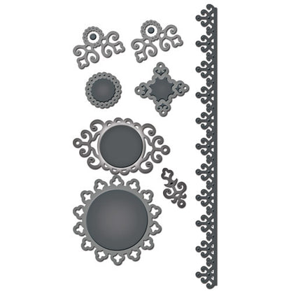 Ironwork Accents Die / Suajes de Corte Descontinuado Spellbinders