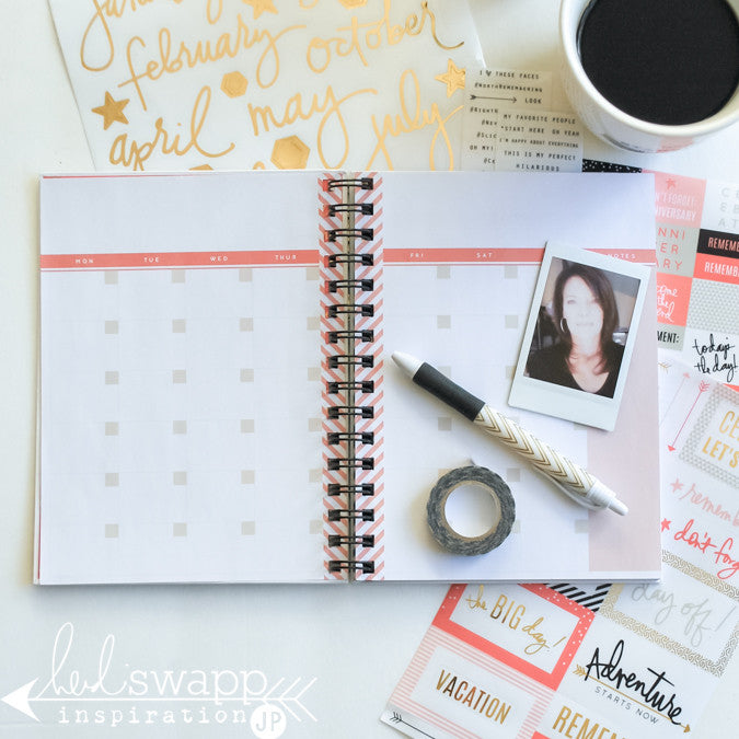 Memory Planner Kit / Kit Planificador para Memorias Agendas y Journals Heidi Swapp