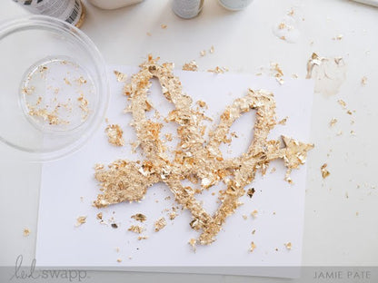 Swapp Foil Flakes / Hojuelas de Hoja de Oro DESCONTINUADO Heidi Swapp