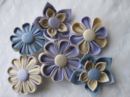 Plantilla para hacer flores de tela / Kanzashi Orchid petal large DESCONTINUADO Clover