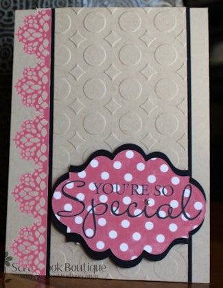 Suaje de Corte de tira de Encaje / Lace Die Descontinuado LifeStyle Crafts