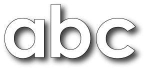 Suaje de Corte de Alfabeto / Large Parker Lowercase Alphabet Descontinuado Memory Box