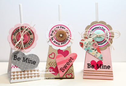 Lollipop Treat Die / Suaje de Corte de cajitas para paleta Descontinuado Die Namics