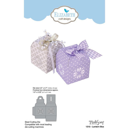 Lantern Box Die / Suaje de Caja Linterna Descontinuado Elizabeth Craft Designs