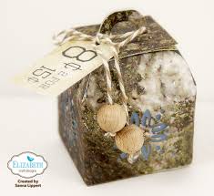 Lantern Box Die / Suaje de Caja Linterna Descontinuado Elizabeth Craft Designs