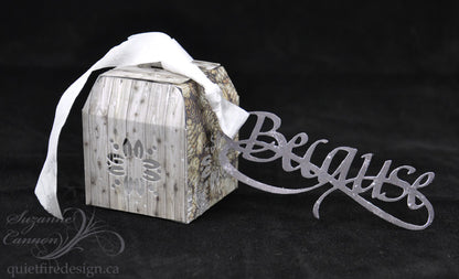 Lantern Box Die / Suaje de Caja Linterna Descontinuado Elizabeth Craft Designs