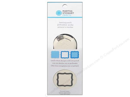 Layering Punch Flourish Frame / Perforadora 3 en 1 de Marcos Adornados Descontinuado Martha Stewart