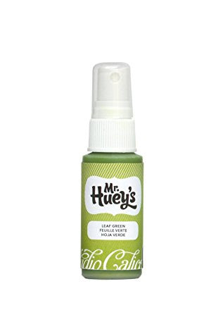 Mr. Huey´s Misting Spray Leaf Green / Tinta en Spray Verde Intenso Descontinuado American Crafts
