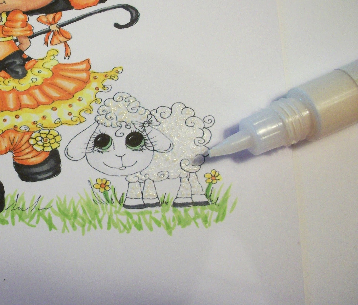 Liquid Applique Red / Pintura 3D Rojo Pintura Dimensional Marvy Uchida