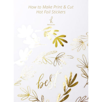 Rollo de Papel Metalizado Dorado Foil Foil Multicolor