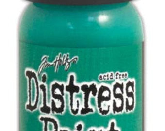 Distress Dabber Lucky Clover Acrylic Paint /  Pintura AcrÃlica Verde Intenso Tintas Ranger