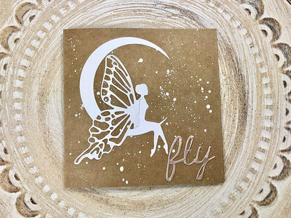 Thinlits Fairy Moon Die / Suaje de Hada en la Luna Descontinuado Sizzix