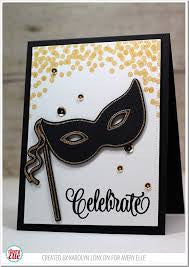 Mardi Gras Die / Suaje de Corte Carnaval Descontinuado Avery Elle