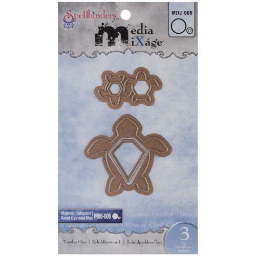 Turtles One Dies / Suaje de Corte Tortugas Descontinuado Spellbinders