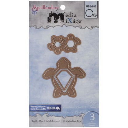 Turtles One Dies / Suaje de Corte Tortugas Descontinuado Spellbinders