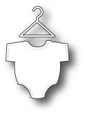 Baby Suit Die / Suaje de Corte de Ropa de Bebé Descontinuado Memory Box