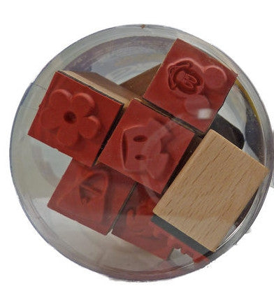 Mickey Rubber Stamps Mini Tub / Set de Sellos de Mickey Descontinuado Plaid