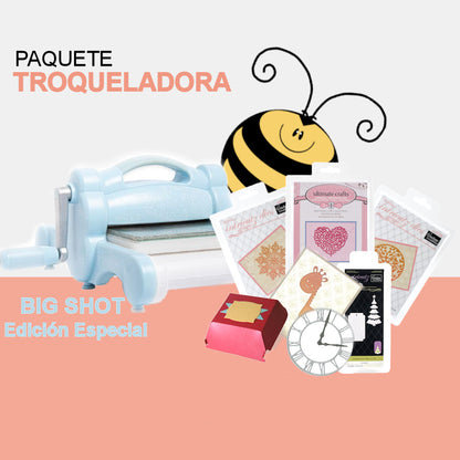 Paquete Troqueladora y Suajes Descontinuado Hobbees
