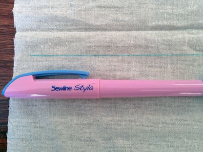 Water-Erasable Fabric Marker / Marcador de Tela Borrable con Agua Costura Sewline