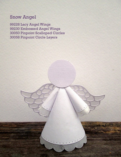Memory Box Embossed Angel Wings / Suaje Alas de Ángel con Relieve Descontinuado Memory Box