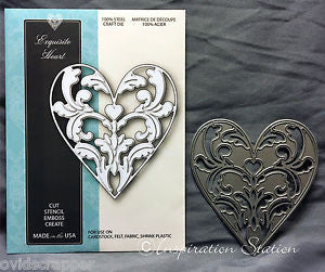 Memory Box Exquisite Heart Die / Suaje de Corazón Dados de Corte / Suajes / Troqueles Memory Box