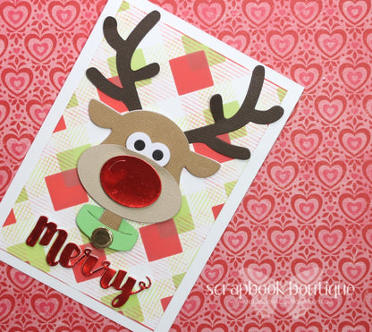 Brad the Reindeer Die / Suaje de Corte de Reno Descontinuado Cheery Lynn Designs