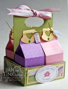 Milk Carton Die  / Suaje de Corte Cajita de Leche Descontinuado Sizzix
