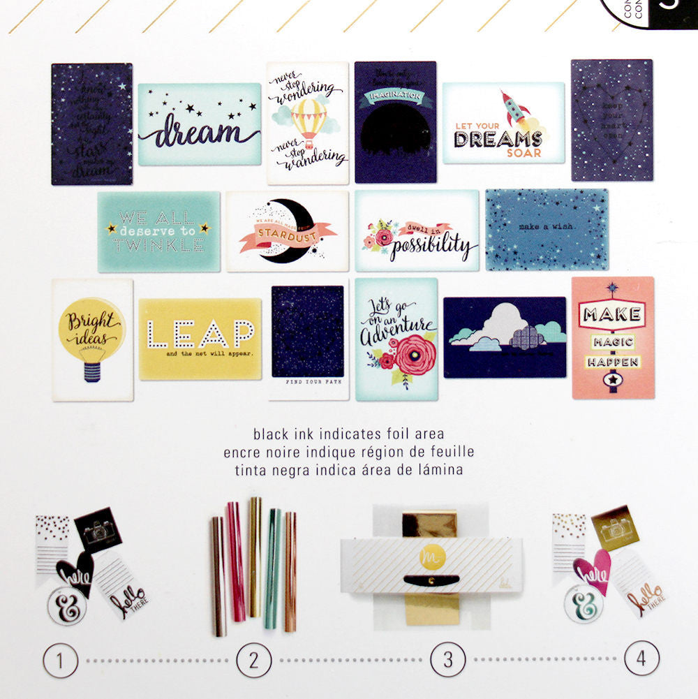 Minc 4x6 Cards / Tarjetas para Máquina Minc Descontinuado Heidi Swapp
