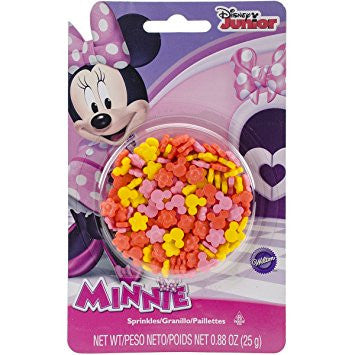 Minnie Mouse Sugar Sprinkles / Granillo de Azúcar Decorativo Descontinuado Wilton
